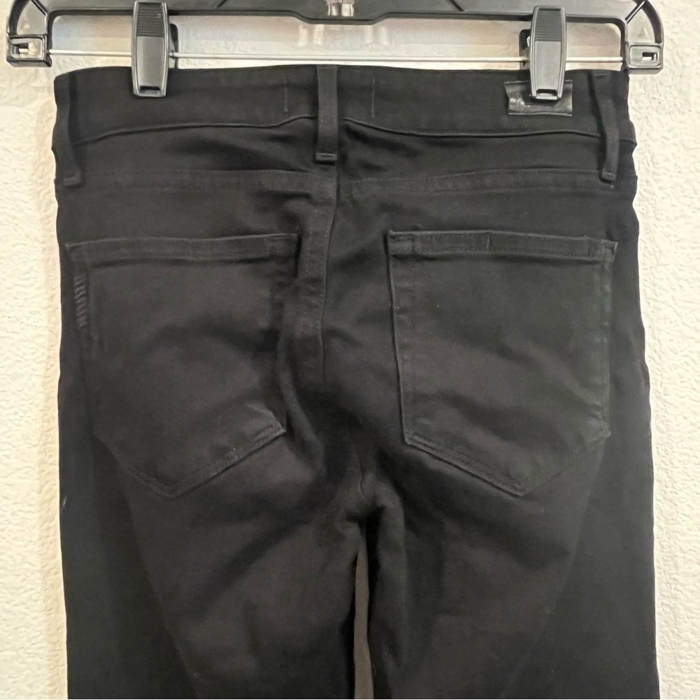 Paige denim skyline boot black shadow size 23 boot cut jeans mini flare - Picture 9 of 10